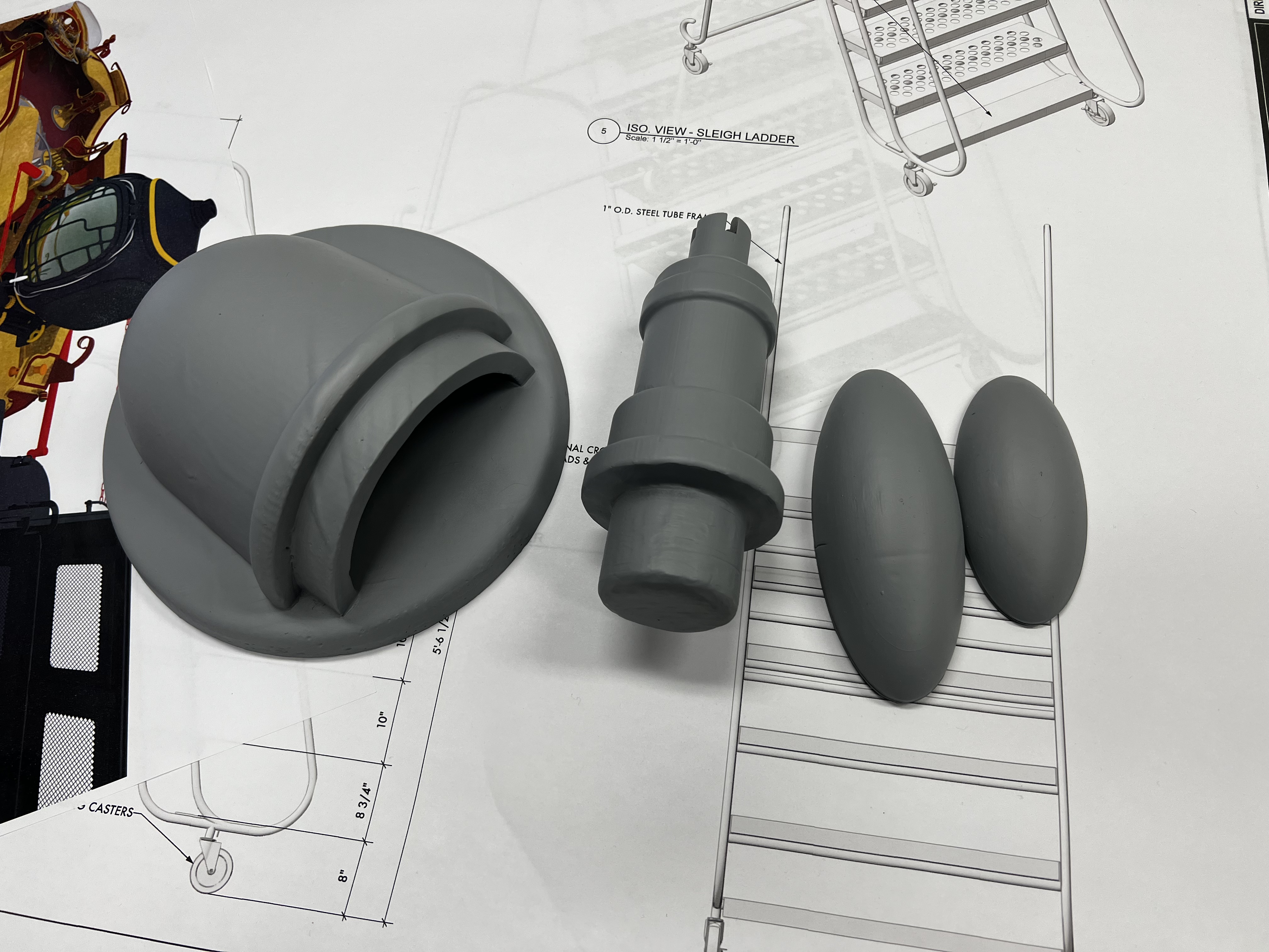 Red One Sleigh Parts