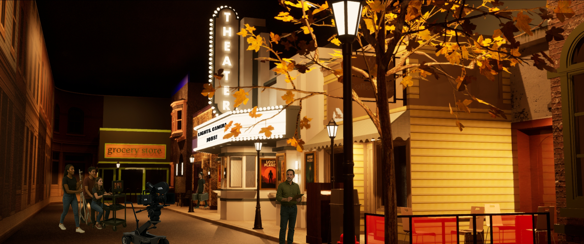 Georgia Film Academy Interior Back Lot Design